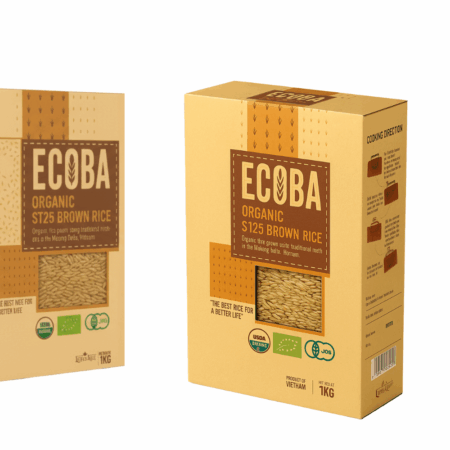 Gạo lứt hữu cơ cao cấp - ECOBA