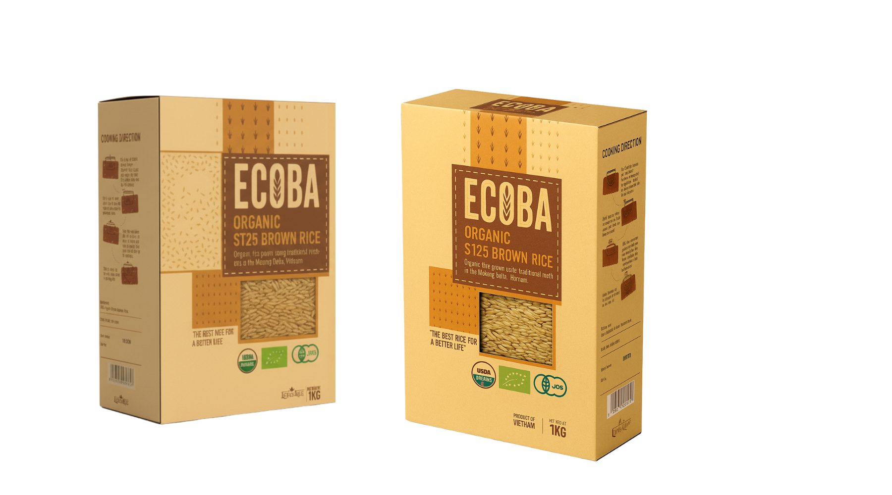 Gạo lứt hữu cơ cao cấp - ECOBA - Ảnh 4