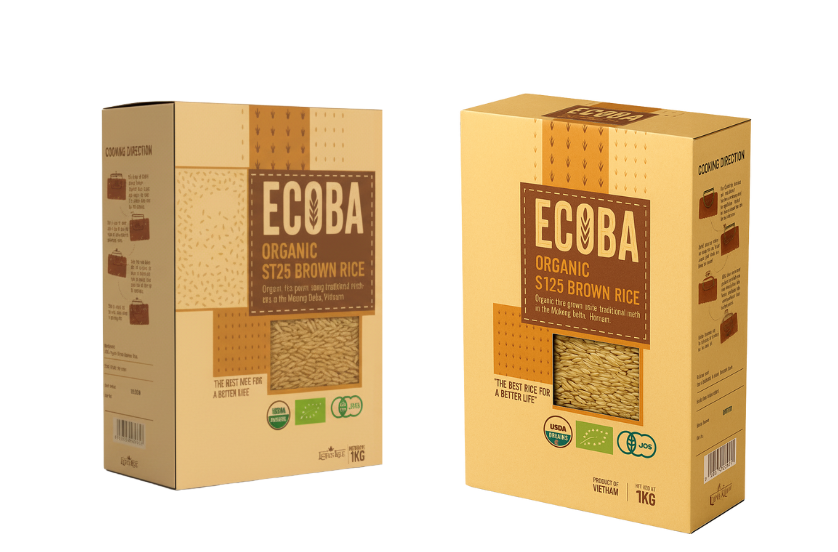 Gạo lứt hữu cơ cao cấp - ECOBA - Ảnh 3